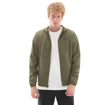 Under Armour Ua Rival Wvn Windbreaker Erkek Yağmurluk-Rüzgarlık Haki