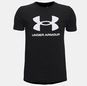Under Armour Ua Sportstyle Logo Ss Çocuk T-Shirt Siyah