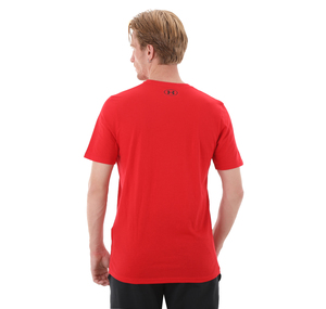 Under Armour Ua Sportstyle Logo Ss Erkek T-Shirt Kırmızı
