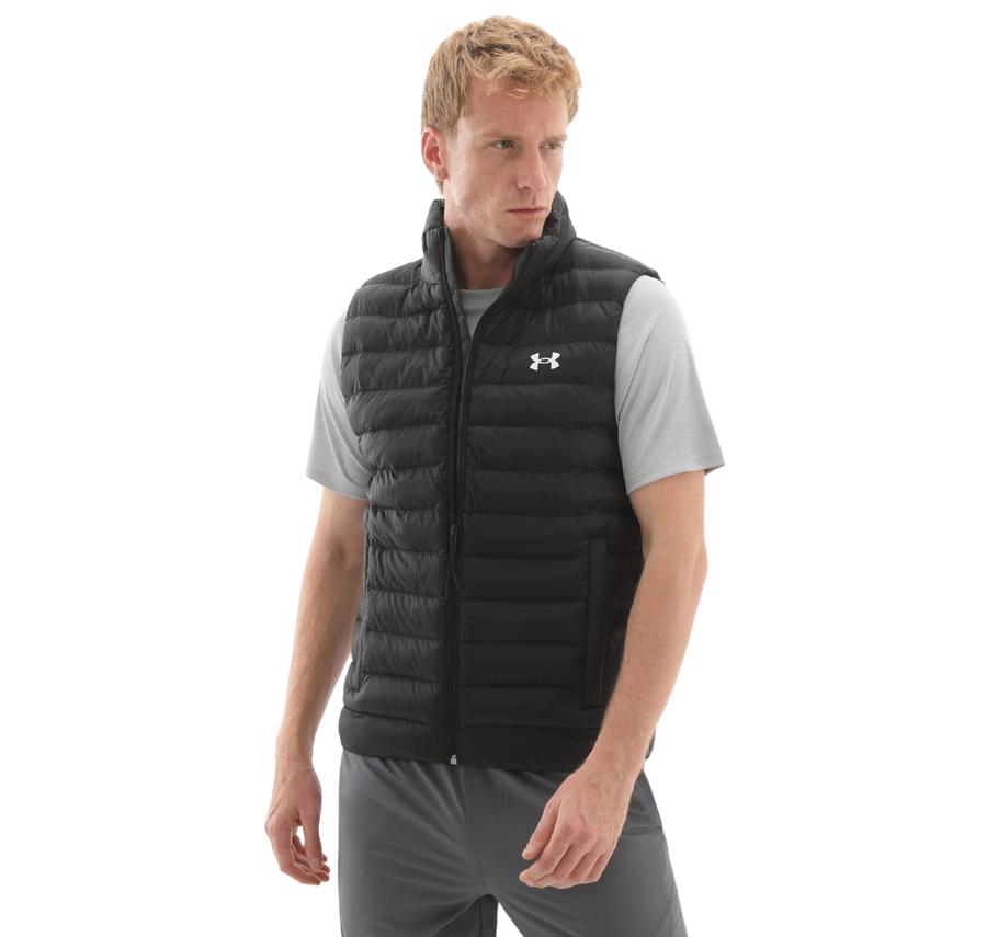 Under Armour Ua Sportswear Ins Vest Erkek Yelek Siyah Under Armour Ua Sportswear Ins Vest Erkek Yelek Siyah