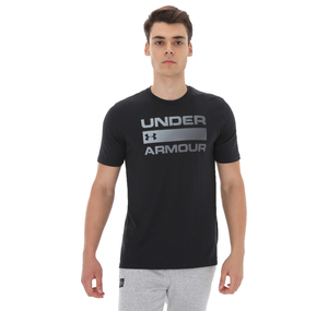 Under Armour Ua Team Issue Wordmark Ss Erkek T-Shirt Siyah