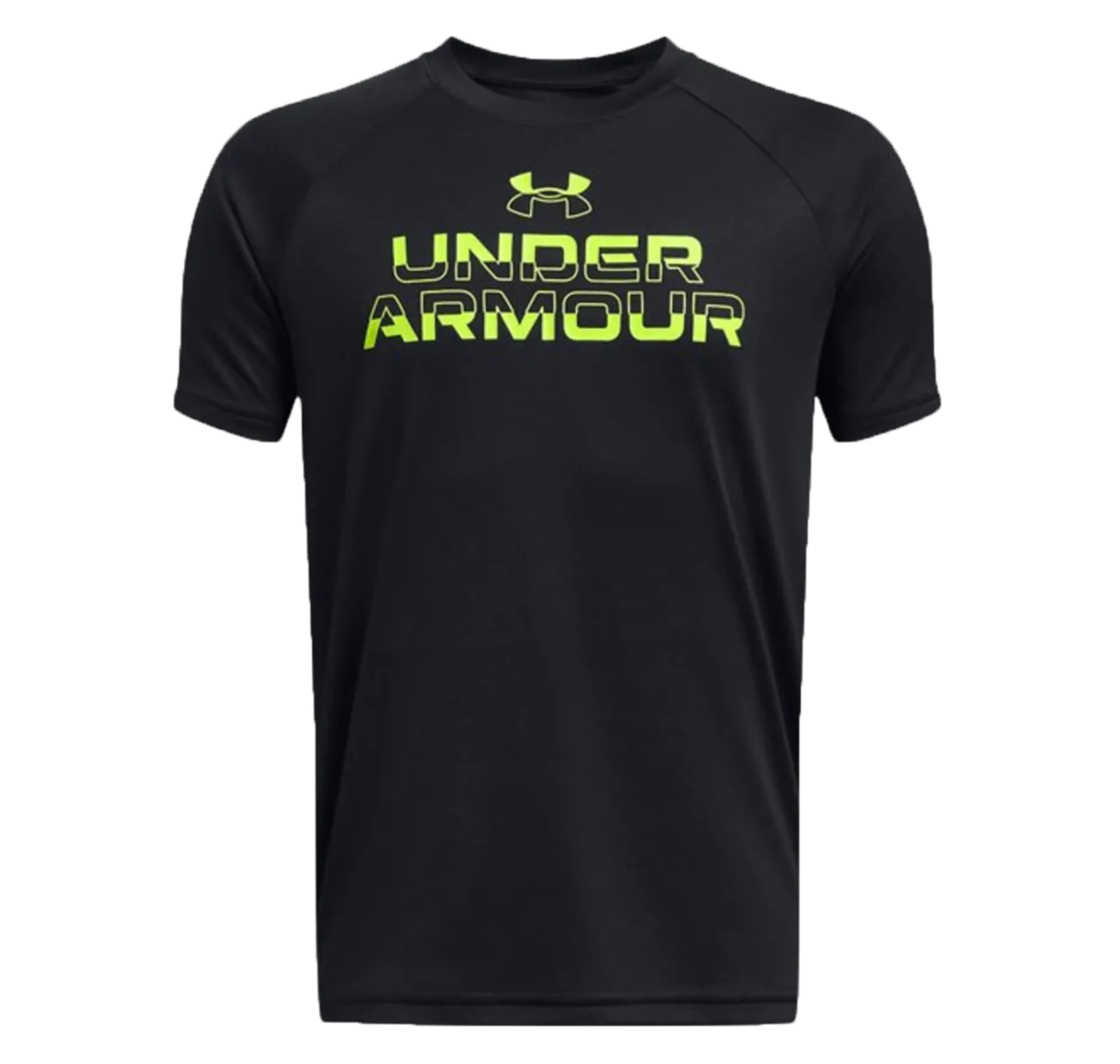 Детская футболка Under Armour Ua Tech Split Wordmark Ss