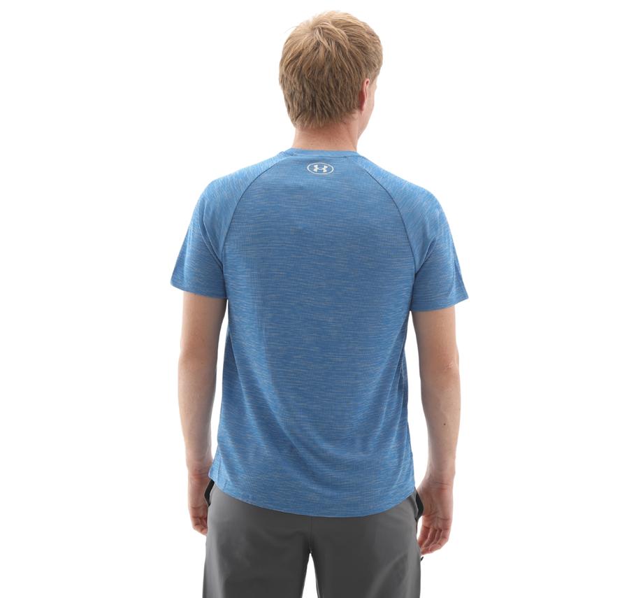 Under Armour Ua Tech Textured Ss Erkek T-Shirt Mavi Under Armour Ua Tech Textured Ss Erkek T-Shirt Mavi