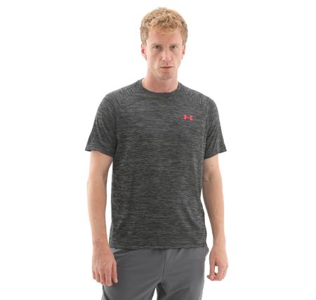 Under Armour Ua Tech Textured Ss Erkek T-Shirt Gri Under Armour Ua Tech Textured Ss Erkek T-Shirt Gri
