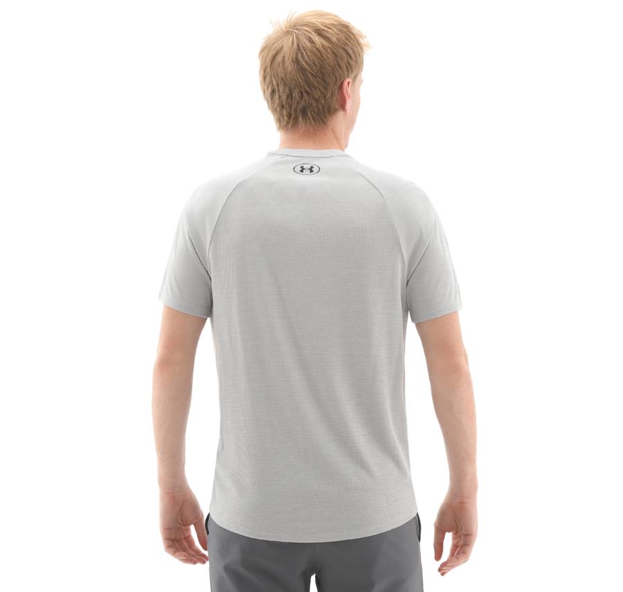 Under Armour Ua Tech Textured Ss Erkek T-Shirt Gri Under Armour Ua Tech Textured Ss Erkek T-Shirt Gri