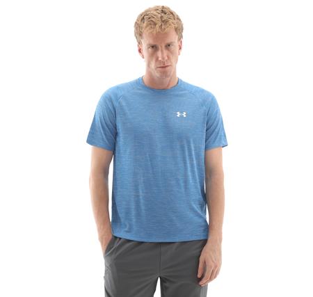 Under Armour Ua Tech Textured Ss Erkek T-Shirt Mavi Under Armour Ua Tech Textured Ss Erkek T-Shirt Mavi