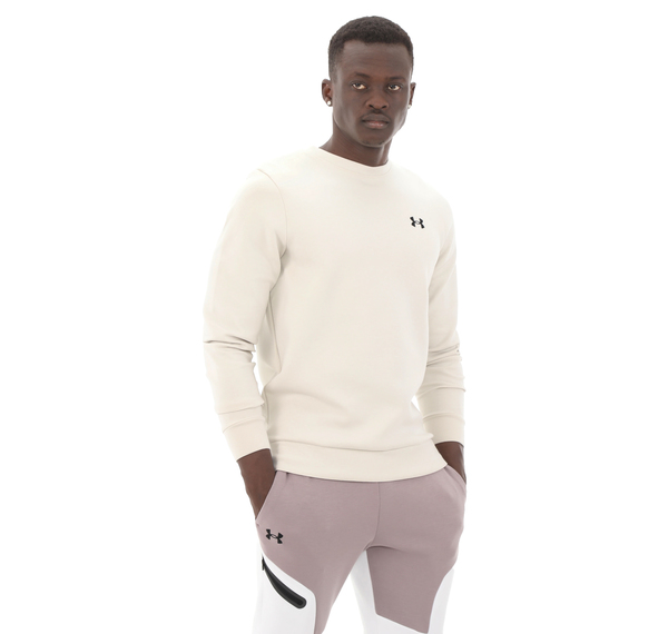 Under Armour Ua Unstoppable Flc Crew Eu Erkek Sweatshirt Beyaz Under Armour Ua Unstoppable Flc Crew Eu Erkek Sweatshirt Beyaz