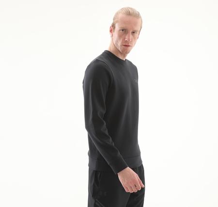 Under Armour Ua Unstoppable Flc Crew Eu Erkek Sweatshirt Siyah