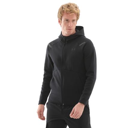 Under Armour Ua Unstoppable Flc Fz Hd Eu Erkek Ceket Siyah