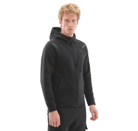 Under Armour Ua Unstoppable Flc Fz Hd Eu Erkek Ceket Siyah