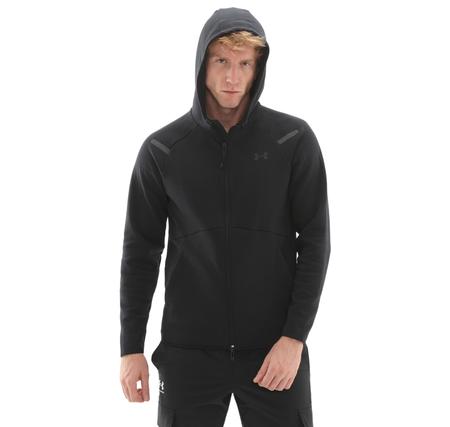 Under Armour Ua Unstoppable Flc Fz Hd Eu Erkek Ceket Siyah