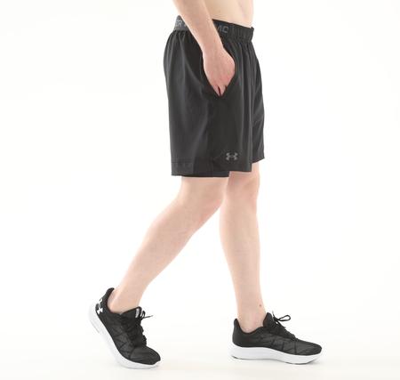 Under Armour Ua Vanish Woven 2In1 Sts Erkek Şort Ve Kapri Siyah