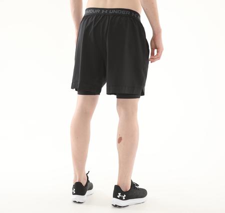 Under Armour Ua Vanish Woven 2In1 Sts Erkek Şort Ve Kapri Siyah