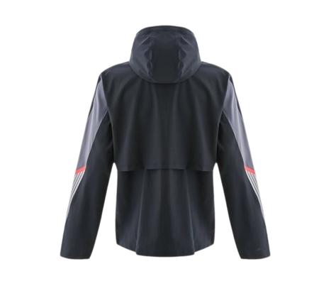 Under Armour Ua Velociti Storm Hooded Jkt Erkek Yağmurluk-Rüzgarlık Antrasit