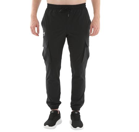 Under Armour Ua Vibe Woven Cargo Pants Erkek Eşofman Altı Siyah