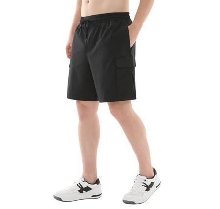 Under Armour Ua Vibe Woven Cargo Short Erkek Şort Ve Kapri Siyah