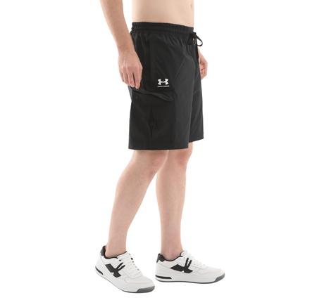 Under Armour Ua Vibe Woven Cargo Short Erkek Şort Ve Kapri Siyah