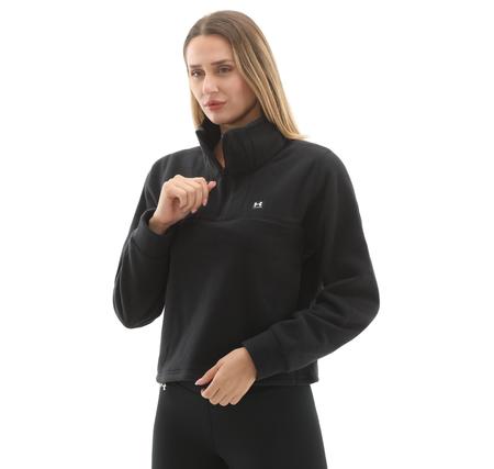 Under Armour Ua W Expanse Fleece Hz Kadın Sweatshirt Siyah Under Armour Ua W Expanse Fleece Hz Kadın Sweatshirt Siyah