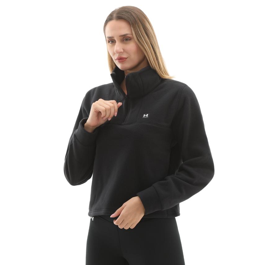 Under Armour Ua W Expanse Fleece Hz Kadın Sweatshirt Siyah Under Armour Ua W Expanse Fleece Hz Kadın Sweatshirt Siyah