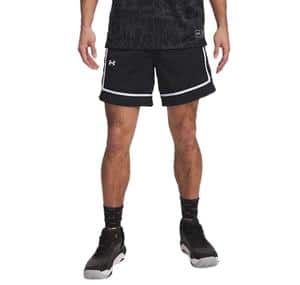 Under Armour Zone Pro 7" Mesh Short Prntd Erkek Şort Ve Kapri Siyah