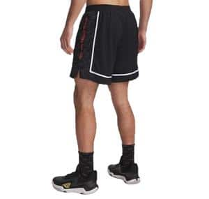 Under Armour Zone Pro 7" Mesh Short Prntd Erkek Şort Ve Kapri Siyah