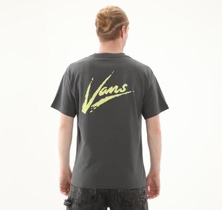 Vans Brush Script Loose Ss Erkek T-Shirt Gri