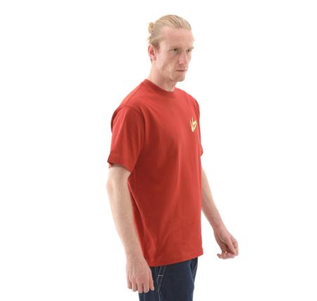 Vans Brush Script Loose Ss Erkek T-Shirt Kahve