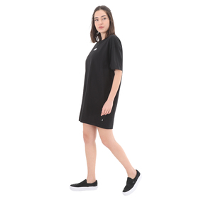 Vans Center Vee Tee Dress Kadın Elbise - Etek Siyah