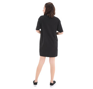 Vans Center Vee Tee Dress Kadın Elbise - Etek Siyah