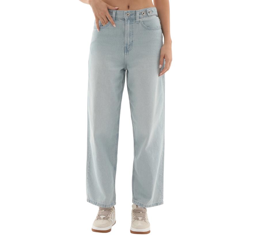Vans Cinched Check 5 Baggy Kadın Pantolon Mavi Vans Cinched Check 5 Baggy Kadın Pantolon Mavi