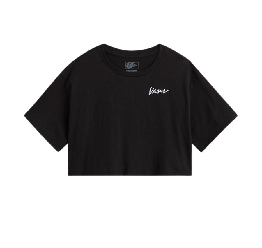 Vans Classic Script Kadın T-Shirt Siyah Vans Classic Script Kadın T-Shirt Siyah