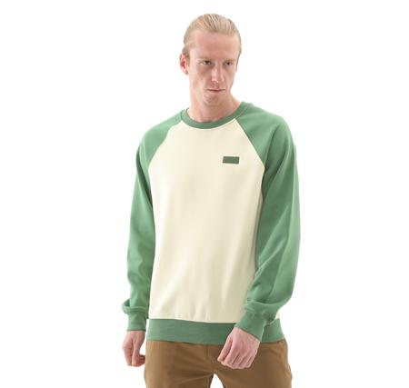 Vans Core Basic Raglan Crew Erkek Sweatshirt Krem