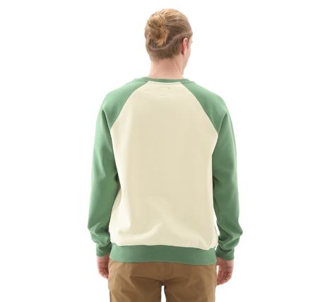 Vans Core Basic Raglan Crew Erkek Sweatshirt Krem