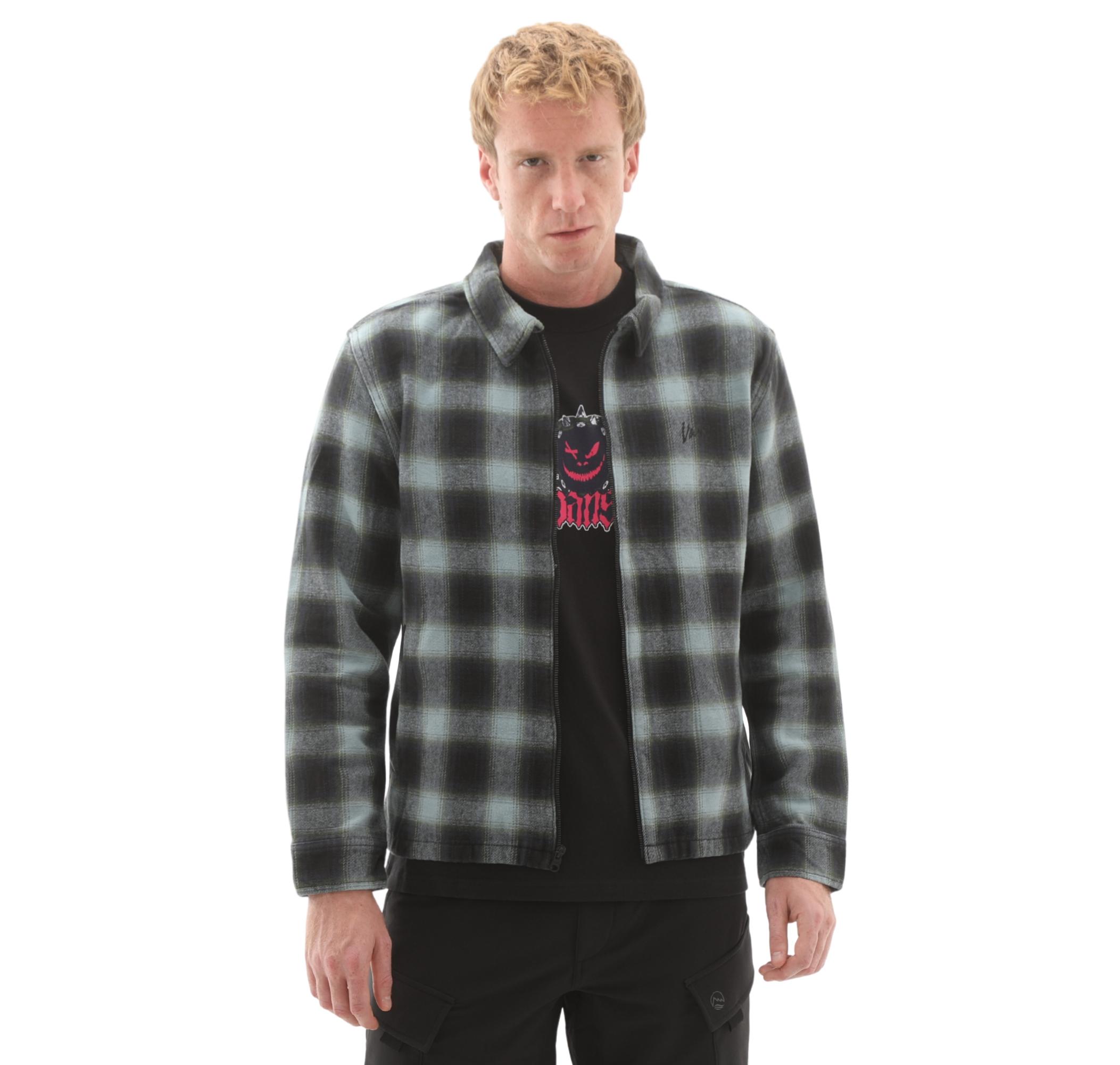 Мужская куртка Vans Crestmont Plaid Shacket Açik