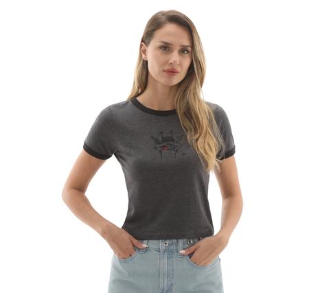Vans Cruzing Ringer Tee Kadın T-Shirt Antrasit Vans Cruzing Ringer Tee Kadın T-Shirt Antrasit