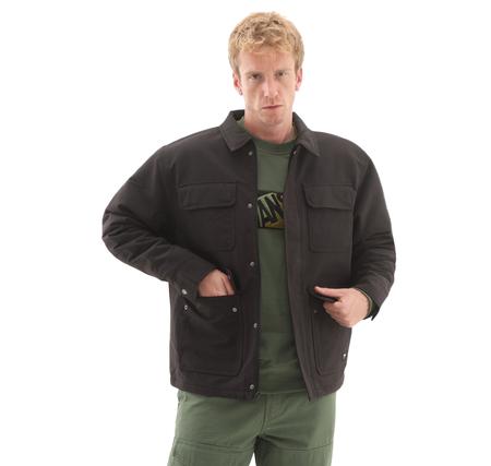 Vans Drill Chore Nylon Jacket Erkek Ceket Siyah Vans Drill Chore Nylon Jacket Erkek Ceket Siyah