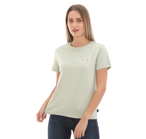 Vans Earth Peace  Ss Crew Tee Kadın T-Shirt Yeşil