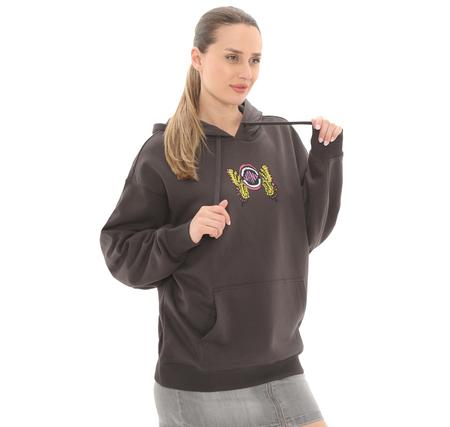 Vans Ethereal Os Po Kadın Sweatshirt Siyah