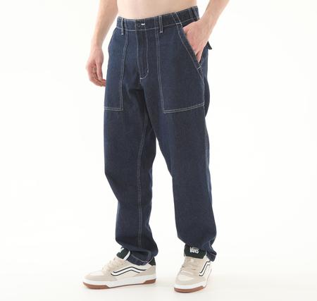 Vans Fatigue Loose Tapered Denim Pant Erkek Pantolon Mavi