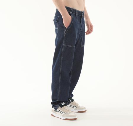 Vans Fatigue Loose Tapered Denim Pant Erkek Pantolon Mavi