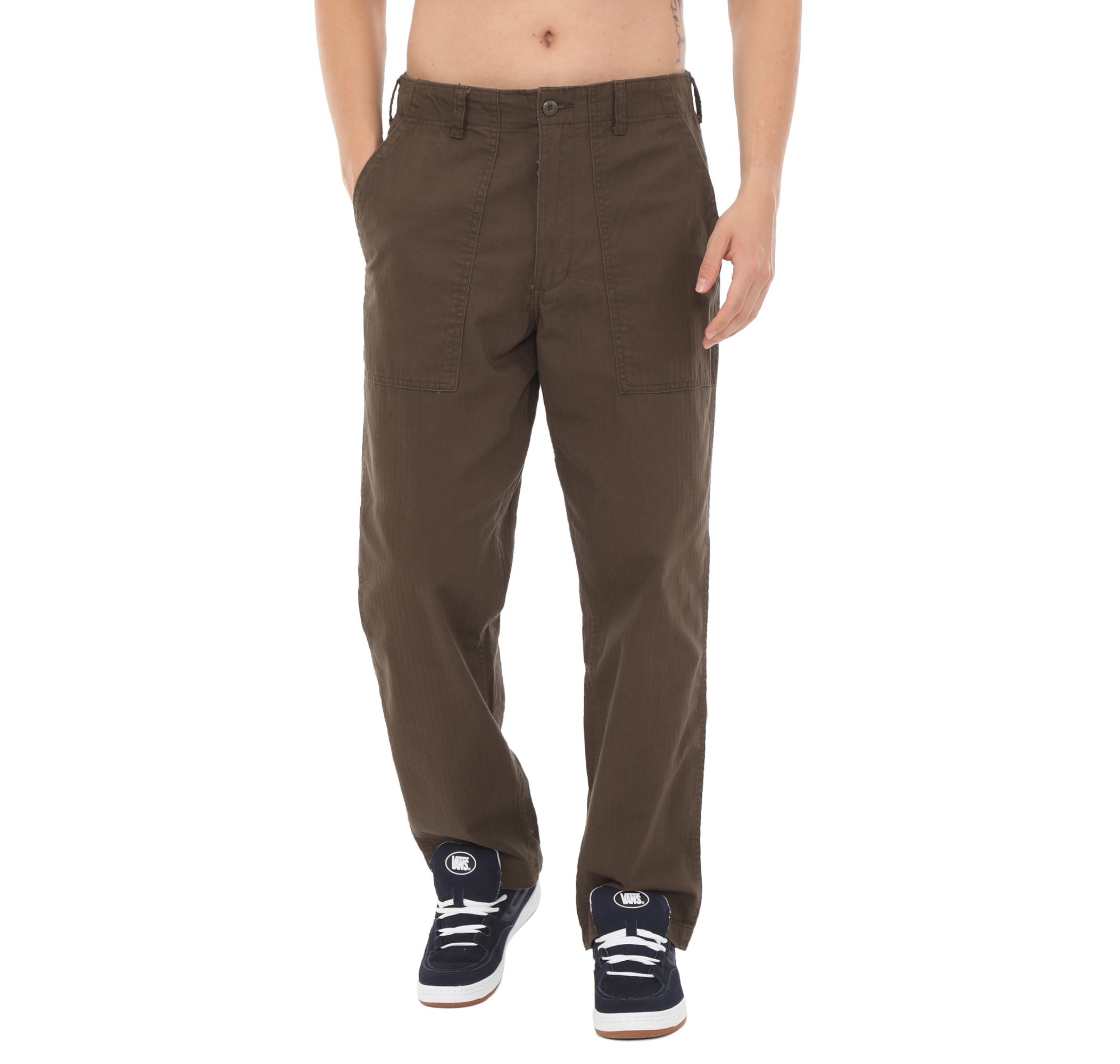 Мужские брюки Vans Fatigue Loose Tapered Pant Pantolon Haki