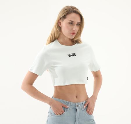Vans Flying V Crew Crop Iı Kadın Beyaz
