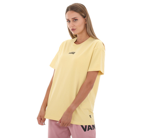 Vans Flyıng V Oversızed Kadın T-Shirt Sarı