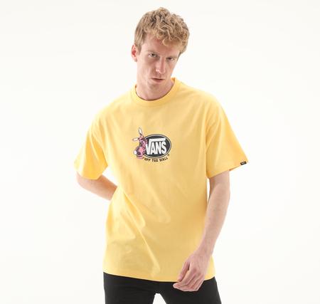 Vans Follow Loose Ss Erkek T-Shirt Sarı