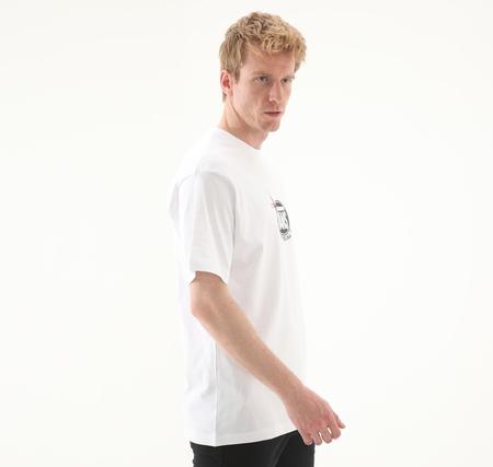 Vans Follow Loose Ss Erkek T-Shirt Beyaz