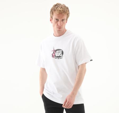 Vans Follow Loose Ss Erkek T-Shirt Beyaz