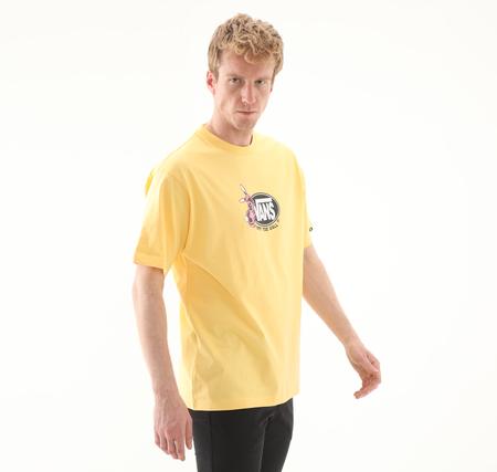 Vans Follow Loose Ss Erkek T-Shirt Sarı