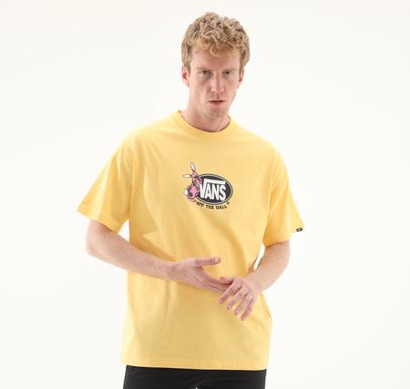 Vans Follow Loose Ss Erkek T-Shirt Sarı