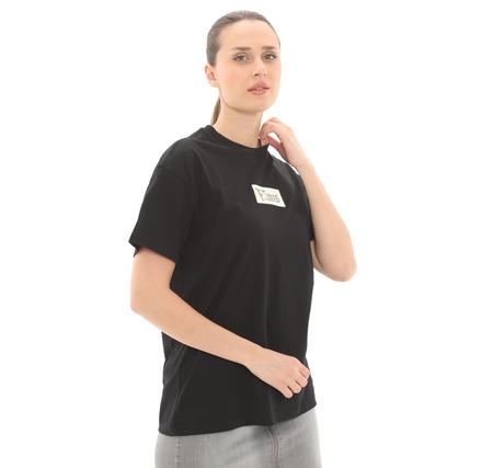 Vans Garden Oversized Ss Kadın T-Shirt Siyah