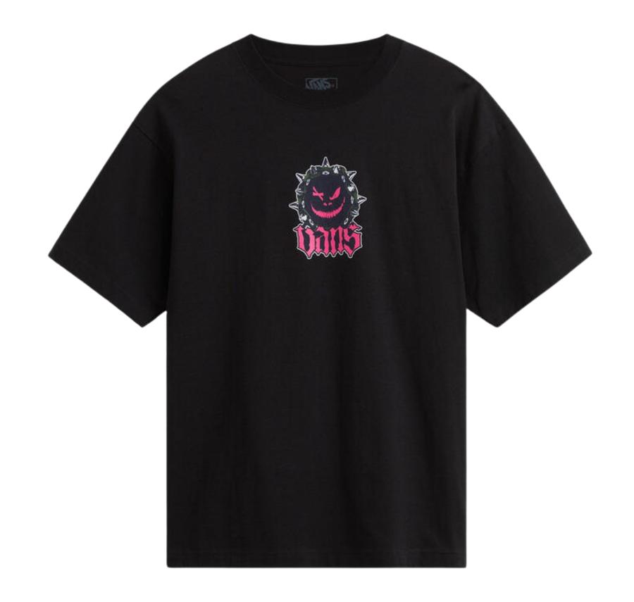 Vans Happy Spike Ss Erkek T-Shirt Siyah Vans Happy Spike Ss Erkek T-Shirt Siyah